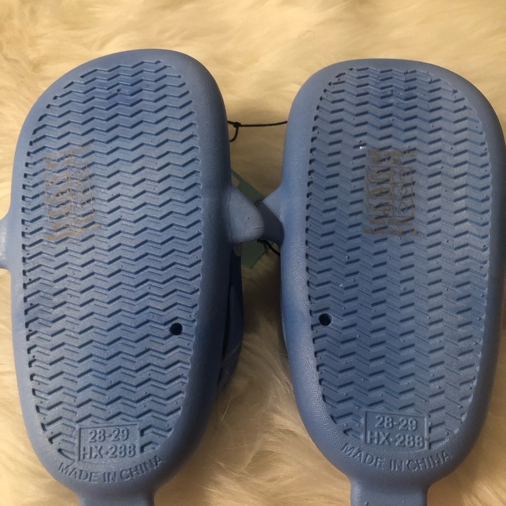 Blue Shark Sandals w/ Strap size L9/10 NWT - Picture 5 of 5